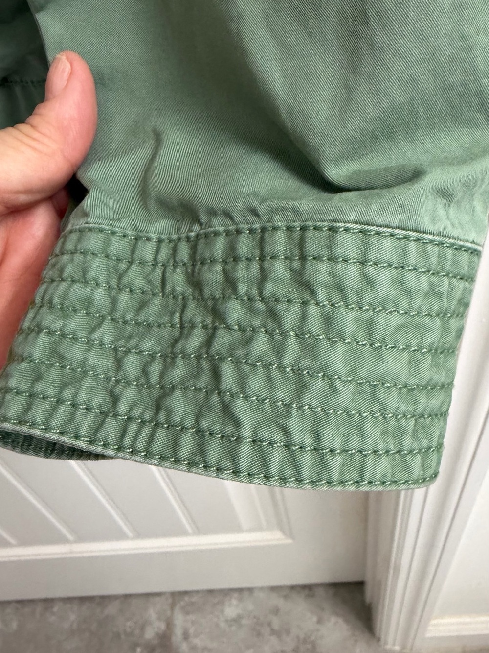 Old Navy Sage Green Military-Style Jacket - Picture 6 of 6
